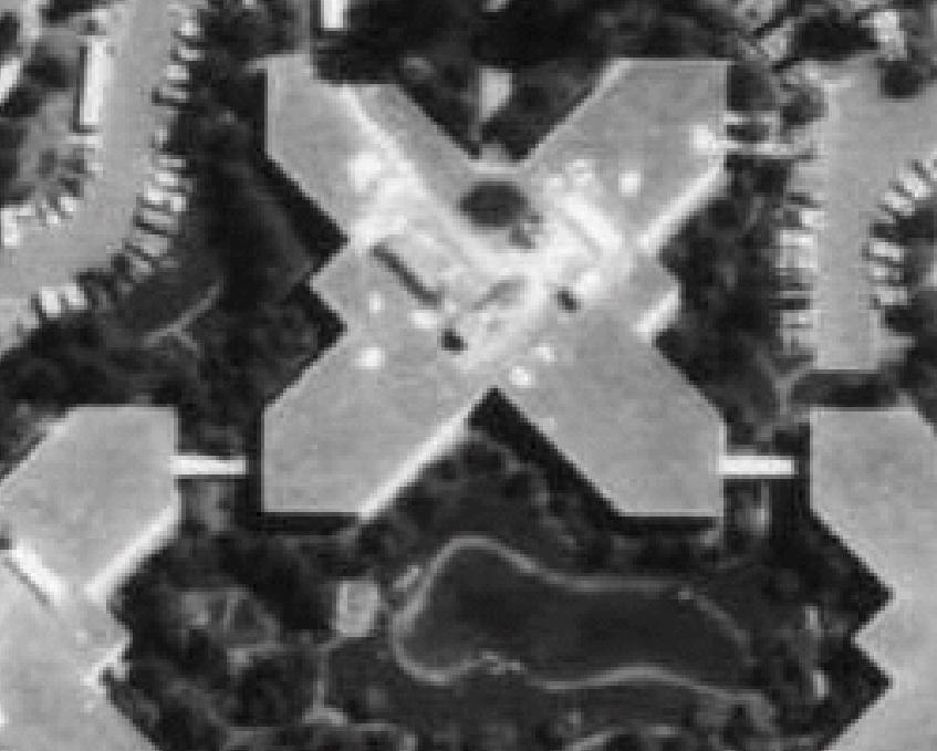 100x air photo of Redmond Campus
